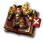 1级伏魔斗战铠皮衣战斗书图标